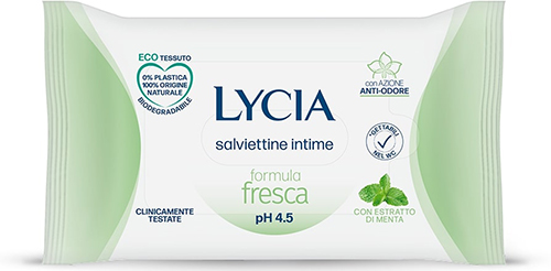 LYCIA SALVIETTINE INTIME FRESH 12 SALVIETTINE - Angeli Pharm