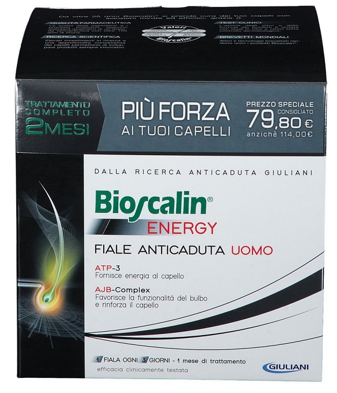 BIOSCALIN ENERGY FIALE DOPPIA TAGLIO PREZZO - Angeli Pharm