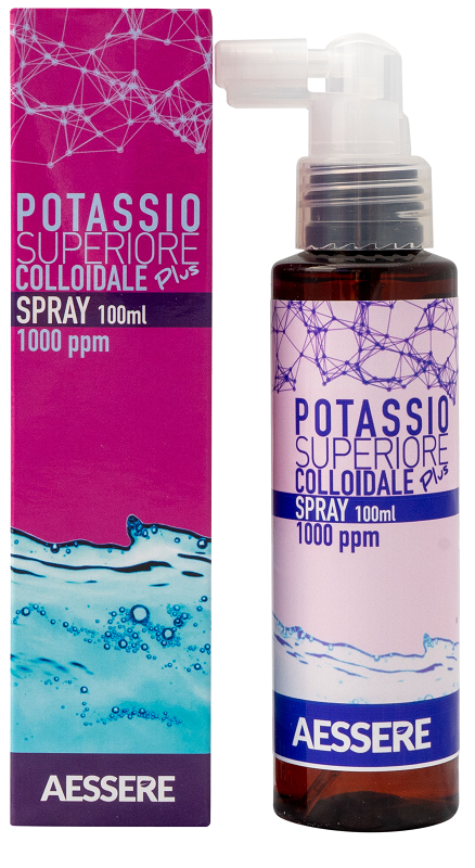 POTASSIO COLLOIDALE PLUS 1000PPM SPRAY 100 ML - Angeli Pharm