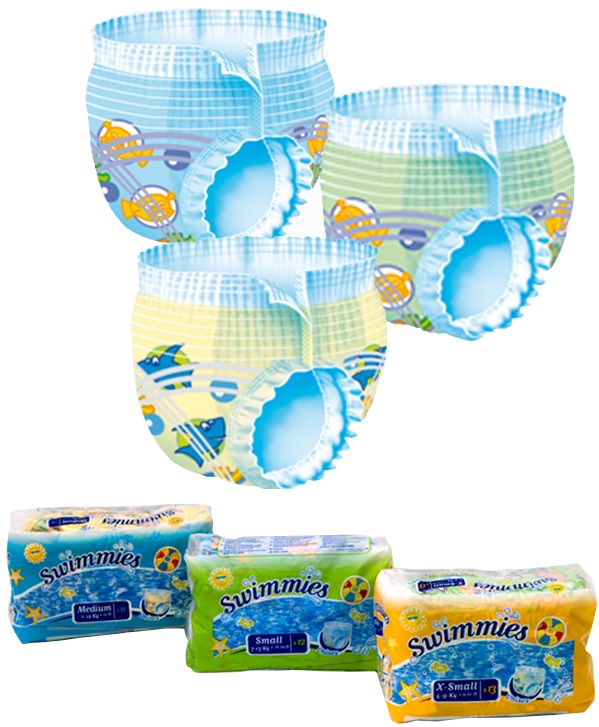 SWIMMIES PANNOLINO PANTS S3 12 KG+ TAGLIA M 11 PEZZI - Angeli Pharm