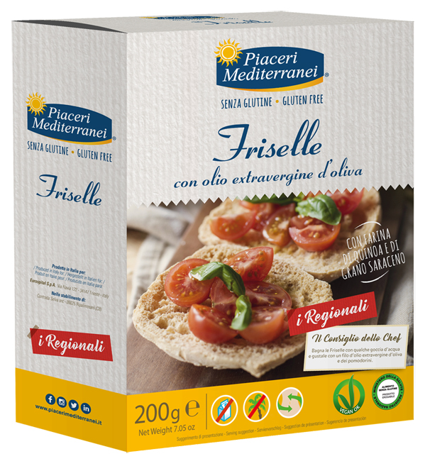 PIACERI MEDITERRANEI FRISELLE 200 G - Angeli Pharm