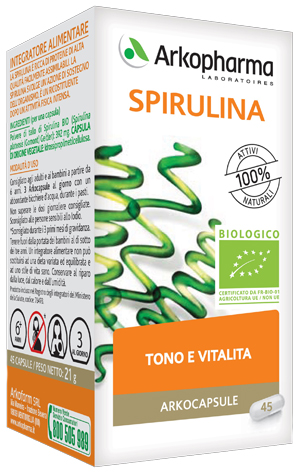 ARKO CAPSULE SPIRULINA BIO 45 CAPSULE - Angeli Pharm