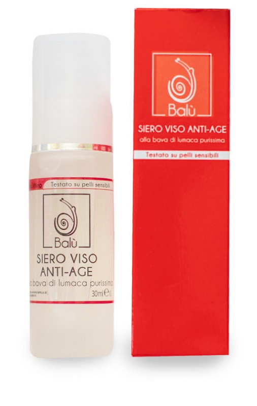 BALU' SIERO VISO ANTIAGE ALLA BAVA DI LUMACA PURISSIMA 30 ML - Angeli Pharm