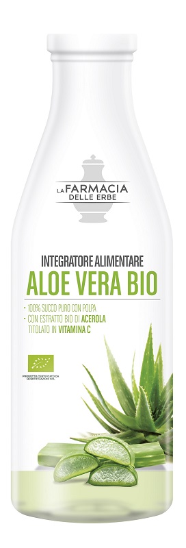 FARMACIA DELLE ERBE ALOE VERA SUCCO PURO BIO 1000 ML - Angeli Pharm