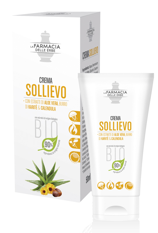 FARMACIA DELLE ERBE CREMA SOLLIEVO ALOE BIO 50 ML - Angeli Pharm