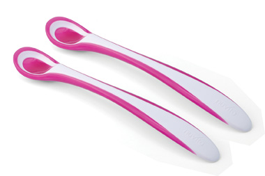 SET 2 CUCCHIAI TERMOSENSIBILI ROSA - Angeli Pharm