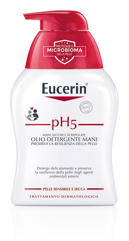 EUCERIN PH5 OLIO DETERGENTE MANI SECCHE E SCREPOLATE 250 ML - Angeli Pharm