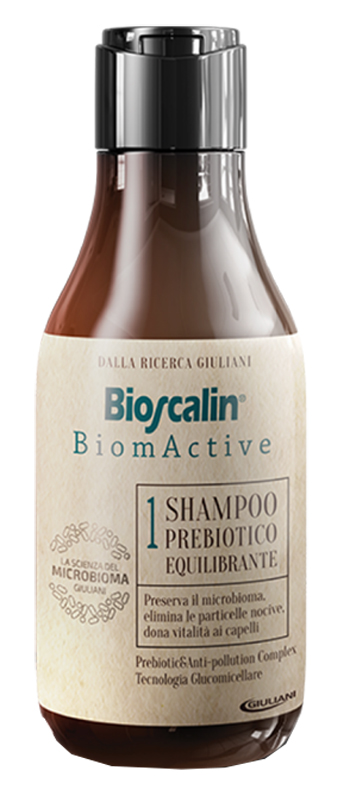 BIOSCALIN BIOMACTIVE SHAMPOO PREBIOTICO EQUILIBRANTE 200 ML - Angeli Pharm