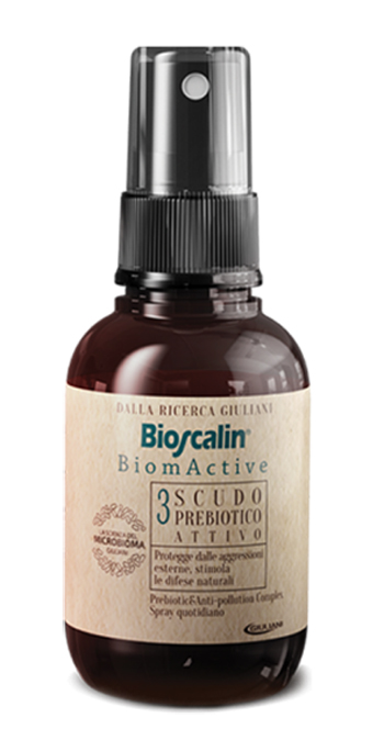 BIOSCALIN BIOMACTIVE SCUDO PREBIOTICO ATTIVO 100 ML - Angeli Pharm