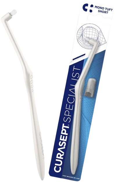 CURASEPT SPAZZOLINO SPECIALIST MONO TUFT SHORT - Angeli Pharm