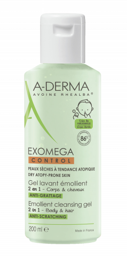 EXOMEGA CONTROL GEL CORPO E CAPELLI 2 IN 1 200 ML - Angeli Pharm