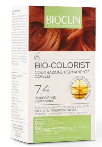 BIOCLIN BIO COLORIST 7,4 BIONDO RAME - Angeli Pharm