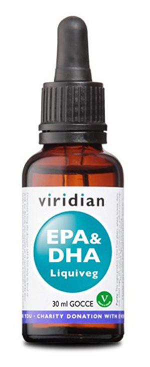 VIRIDIAN EPA & DHA LIQUIDVEGAN 200 ML - Angeli Pharm