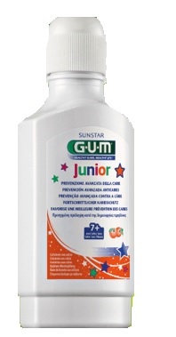 GUM JUNIOR MONSTER COLLUTORIO 300 ML PER BAMBINI DAI 6 ANNI IN SU - Angeli Pharm
