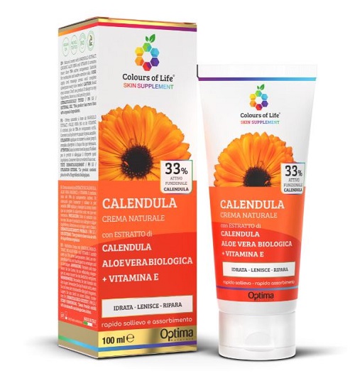 COLOURS OF LIFE SKIN SUPPLEMENT CALENDULA CREMA 100 ML - Angeli Pharm