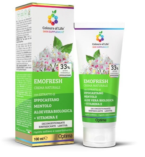 COLOURS OF LIFE SKIN SUPPLEMENT EMOFRESH CREMA 100 ML - Angeli Pharm