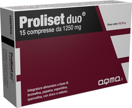 PROLISET DUO 15 COMPRESSE - Angeli Pharm