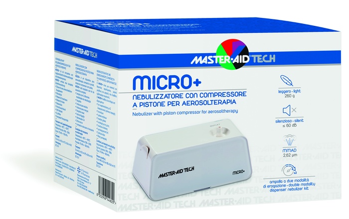NEBULIZZATORE PISTONE MASTER-AID TECH MICRO+ - Angeli Pharm