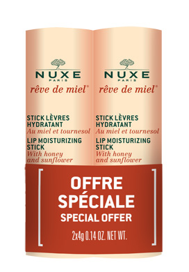NUXE REVE DE MIEL DUO STICK LABBRA IDRATANTE 2X4 G - Angeli Pharm
