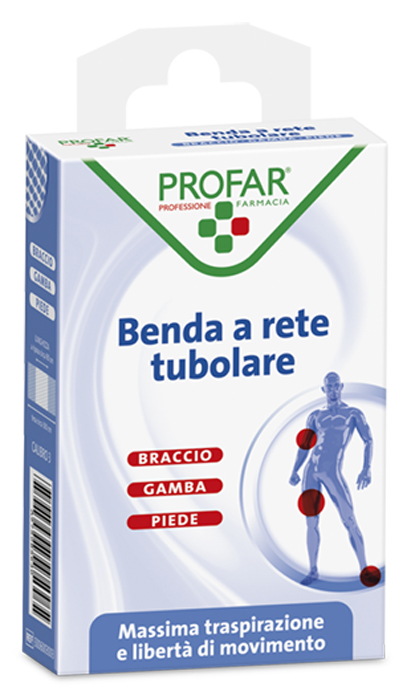 BENDA A RETE ELASTICA BRACCIA PIEDE GAMBA 3 MT TESI CALIBRO 3 PROFAR - Angeli Pharm