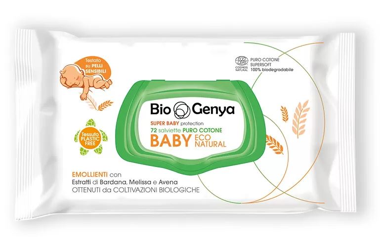 BIOGENYA ECO NATURAL BABY COTONE 72 PEZZI - Angeli Pharm