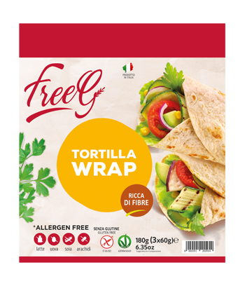 WRAP TORTILLA FREEG 3 X 60 G - Angeli Pharm