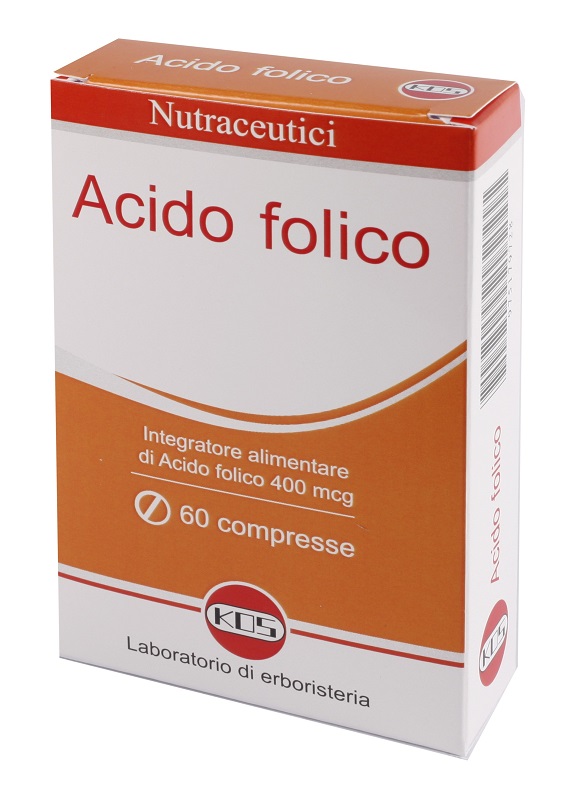 ACIDO FOLICO 400MCG 60 COMPRESSE - Angeli Pharm
