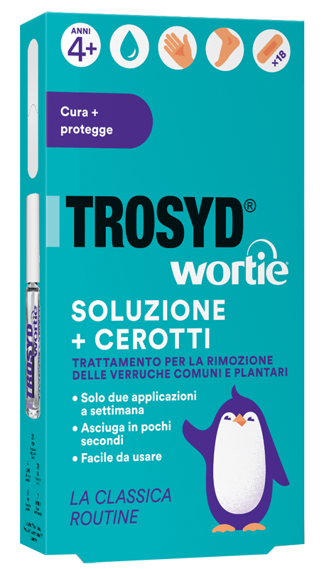 TROSYD WORTIE SOLUZIONE + CEROTTI - Angeli Pharm
