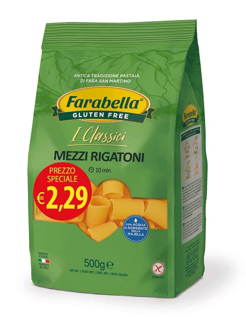 FARABELLA MEZZI RIGATONI 500 G PROMO - Angeli Pharm