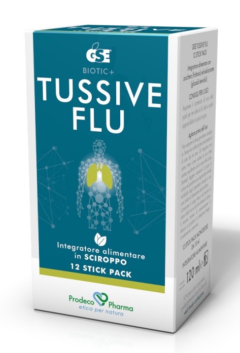 GSE TUSSIVE FLU 12 STICKPACK - Angeli Pharm