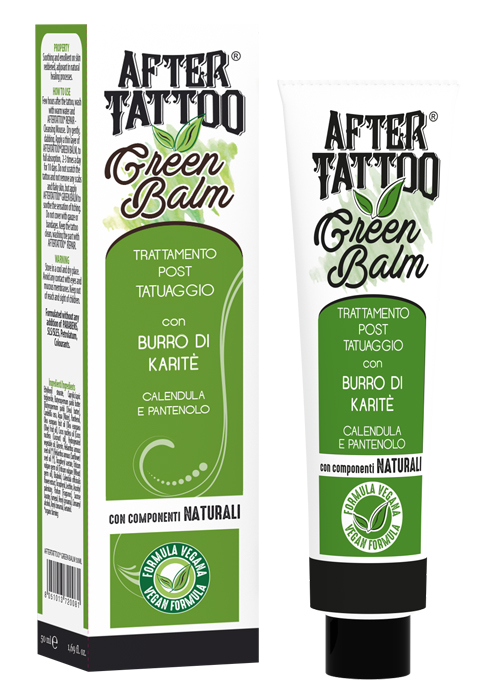 AFTERTATTOO GREEN BALM 50 ML - Angeli Pharm