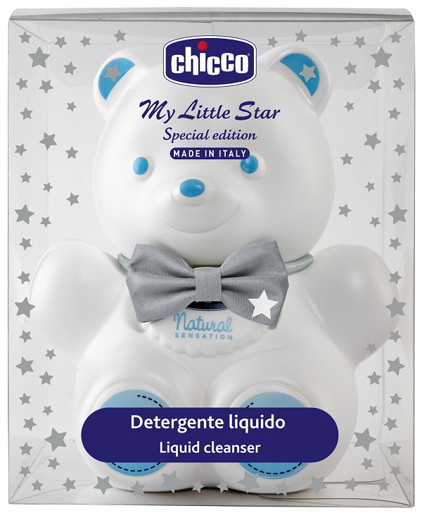 CHICCO COSMETICI NATURAL SENSATION DETERGENTE ORSO STARS - Angeli Pharm