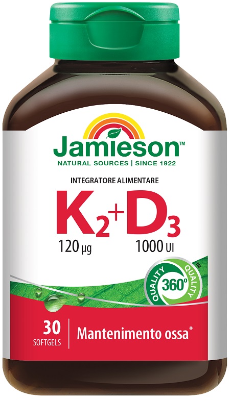 JAMIESON K2+D3 30 PERLE - Angeli Pharm