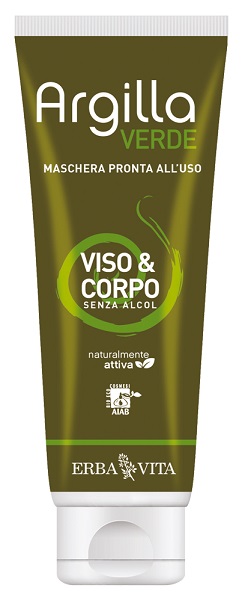 ARGILLA VERDE MASCHERA PRONTA 250 ML - Angeli Pharm