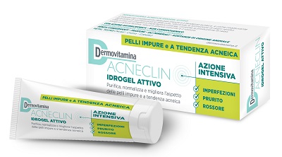 DERMOVITAMINA ACNECLIN IDROGEL ATTIVO AZIONE INTENSIVA 40 ML - Angeli Pharm