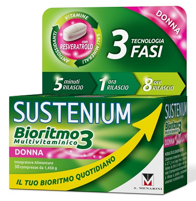 SUSTENIUM BIORITMO3 DONNA ADULTA 30 COMPRESSE - Angeli Pharm
