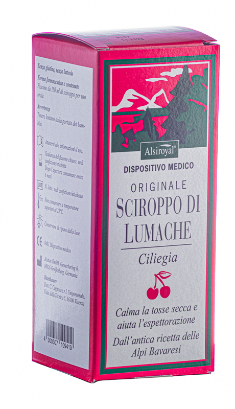SCIROPPO DI LUMACHE CILIEGIA DM 150 ML - Angeli Pharm