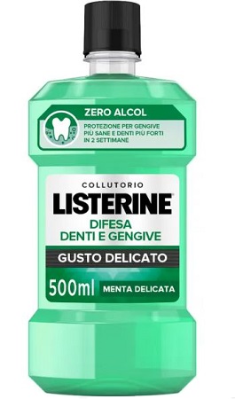 LISTERINE DENTI & GENGIVE DELICATO 500 ML - Angeli Pharm