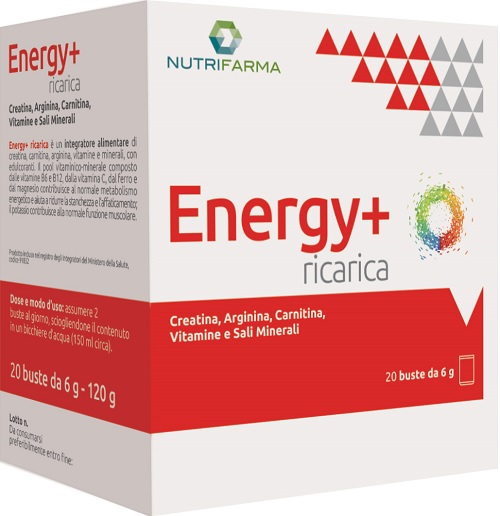 ENERGY+ RICARICA 20 BUSTINE - Angeli Pharm