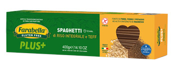 FARABELLA SPAGHETTI RISO INTEGRALE E TEFF 400 G - Angeli Pharm