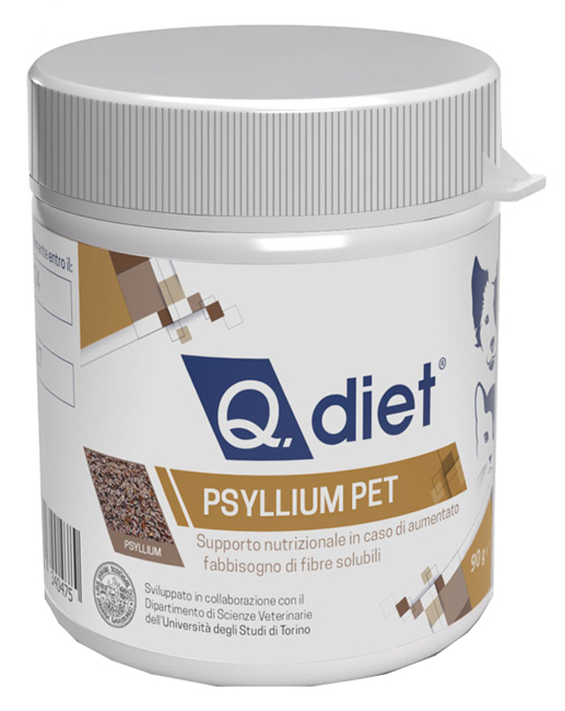 Q DIET PSYLLIUM PET POLVERE 90 G - Angeli Pharm
