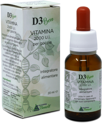 D3 BEN VITAMINA 20 ML - Angeli Pharm