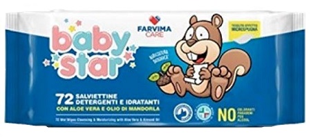 BABYSTAR SALVIETTE BEBE' POPUP 72 PEZZI - Angeli Pharm