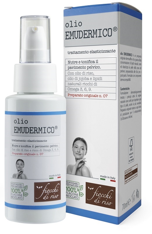 FIOCCHI DI RISO OLIO EMUDERMICO ELASTICIZZANTE 70 ML - Angeli Pharm