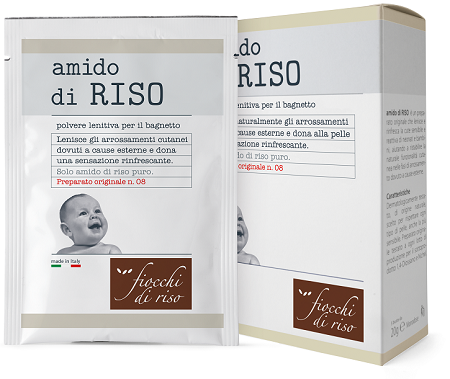 FIOCCHI DI RISO AMIDO DI RISO POLVERE LENITIVO 100 G - Angeli Pharm