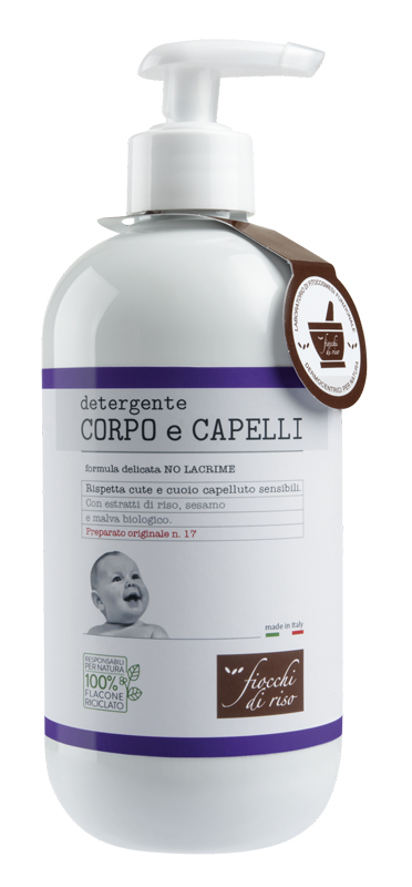 FIOCCHI DI RISO DETERGENTE CAPELLI E CORPO 400 ML - Angeli Pharm