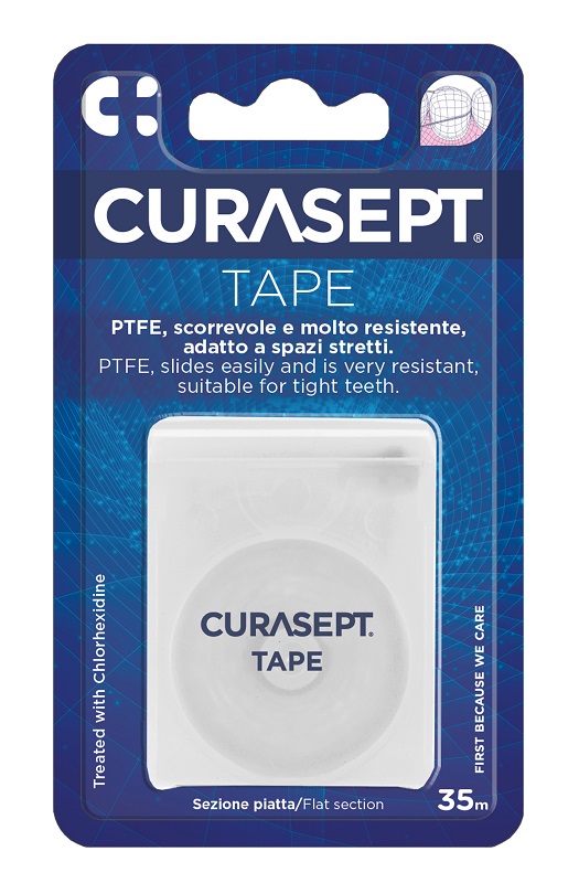 CURASEPT FLOSS PTFE TAPE CLOREXIDINA - Angeli Pharm