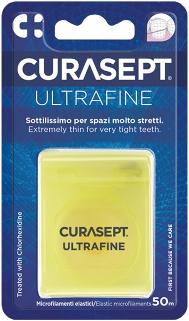 CURASEPT ULTRAFINE FILO INTERDENTALE NON CERATO CLOREXIDINA - Angeli Pharm