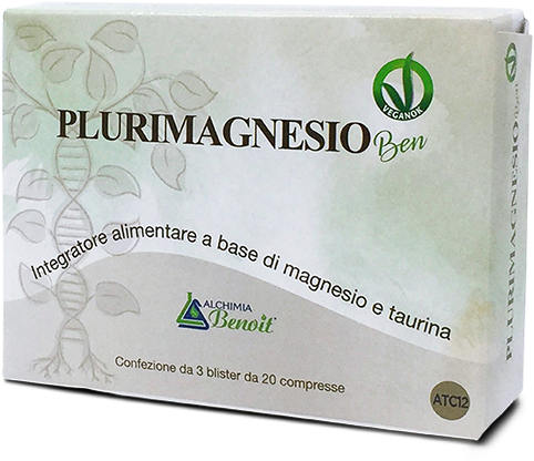 PLURIMAGNESIO BEN 60 COMPRESSE - Angeli Pharm