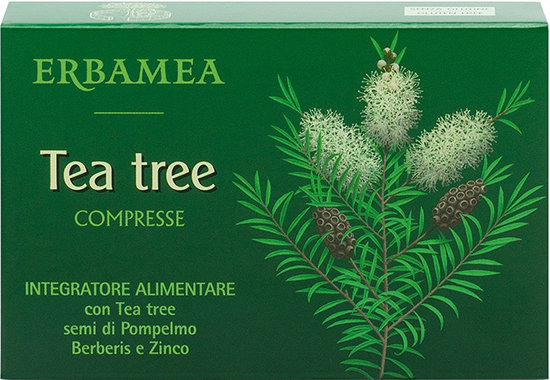 ERBAMEA TEA TREE 30 COMPRESSE - Angeli Pharm